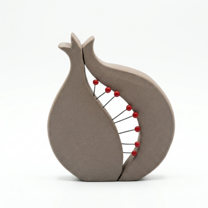 Ceramic pomegranate